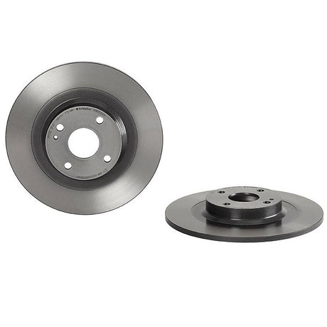 Product of Brembo 08D22411C02 Solid 1 Piece Brake Rotor 