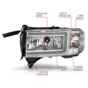Product of Anzo Usa 111555 Headlight Assembly