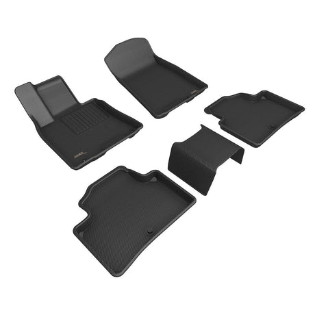Product of 3D Mats KAGU L1GS01101509 Black Thermoplastic Rubber Of Carbon Fiber Texture Floor Liner 