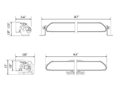 Product of Triple-R Light LNR-EL-42 Light Bar 