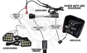 Product of Oracle Lighting 5879-504 Tail Light Wiring Harness
