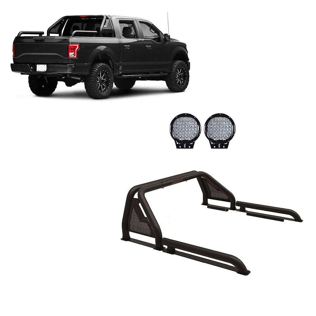 Product of Black Horse Offroad GLRB-01B-PL69B  Truck Bed Bar 