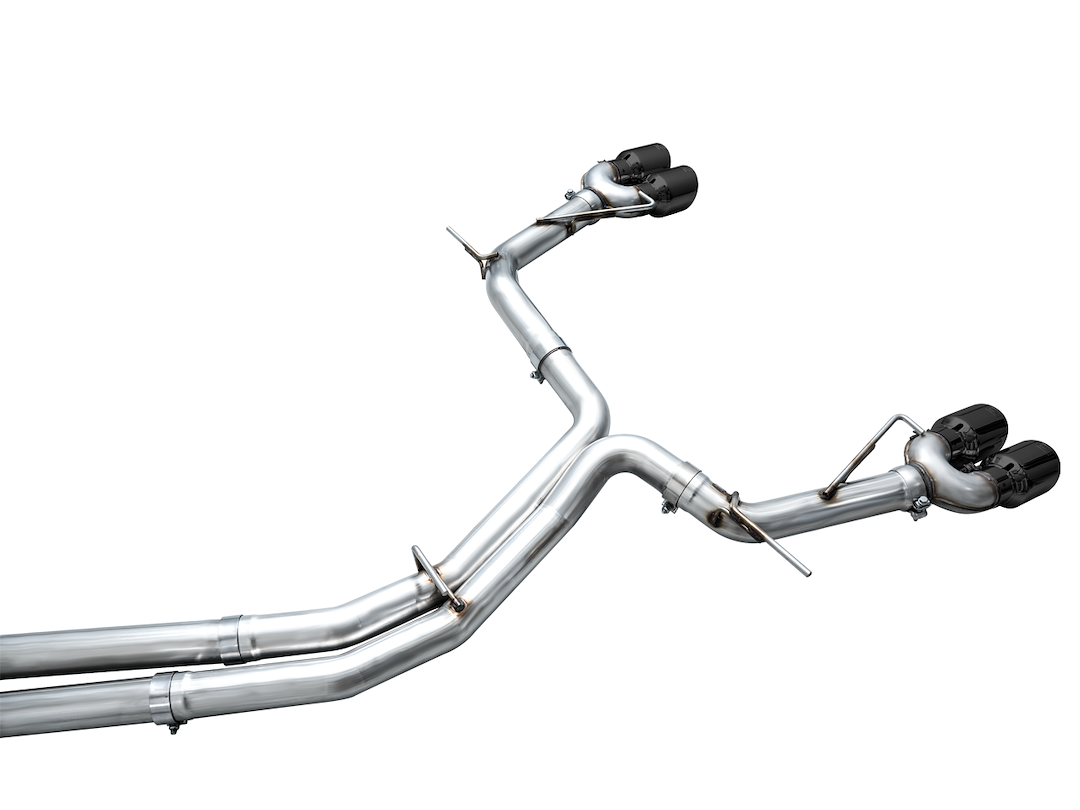 Product of AWE Tuning 3020-43109 Track Edition Cat-Back System Dual Exhaust System Kit 