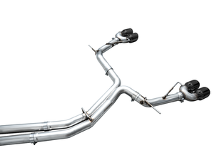 Product of AWE Tuning 3020-43109 Track Edition Cat-Back System Dual Exhaust System Kit 