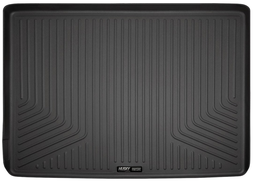 Product of Husky Liner 28221 Black Thermoplastic Olefin (TPO) To Back Of 3rd Row Seat Cargo Area Liner 