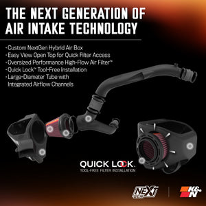 K & N Filters 50-2628 Cold Air Intake||50-2628_6.Jpg||91||k33502628||2254937