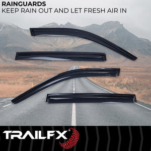 Product of TrailFX 4334H Outside Channel Rainguard 