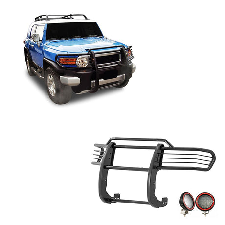 Product of Black Horse Offroad 17A098600MA-PLFR Grille Guard  