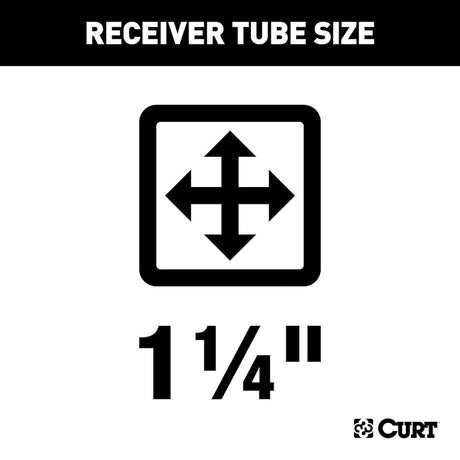 Product of CURT 11529 Class I Trailer Hitch Rear w/ 1-1/4 Inch Receiver 