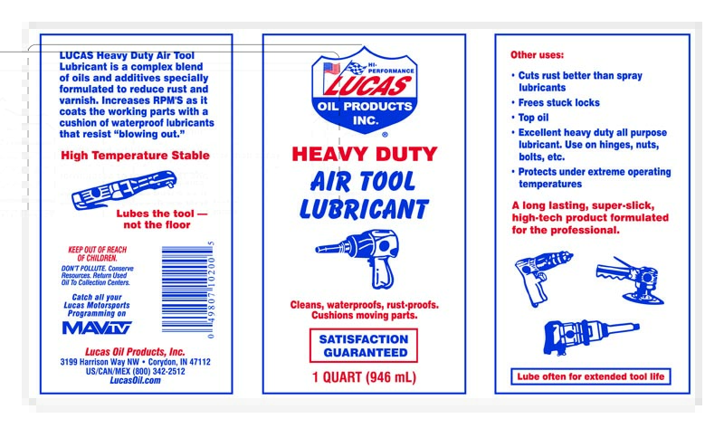 Product of Lucas Oil 10200 Air Tool Oil