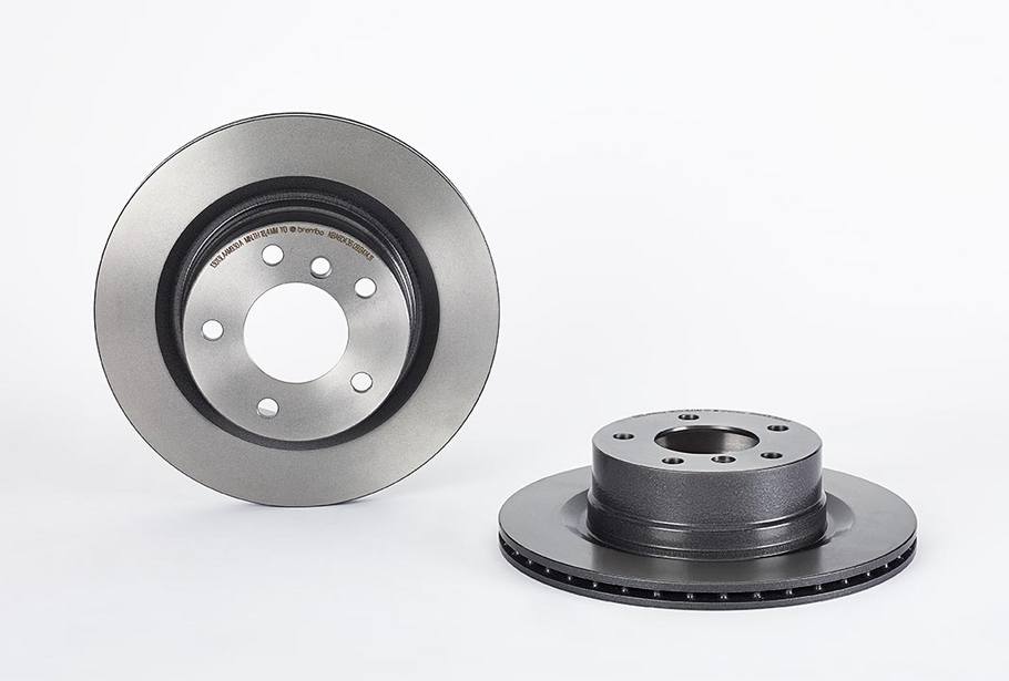 Product of Brembo 09B41411C02 Vented 1 Piece Brake Rotor 