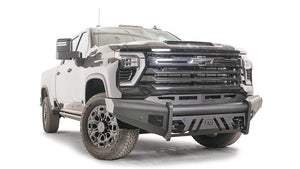 Product of Fab Fours CH24-Q6161-1 Black Steel Elite Steel Matte Powder Coated Bumper 