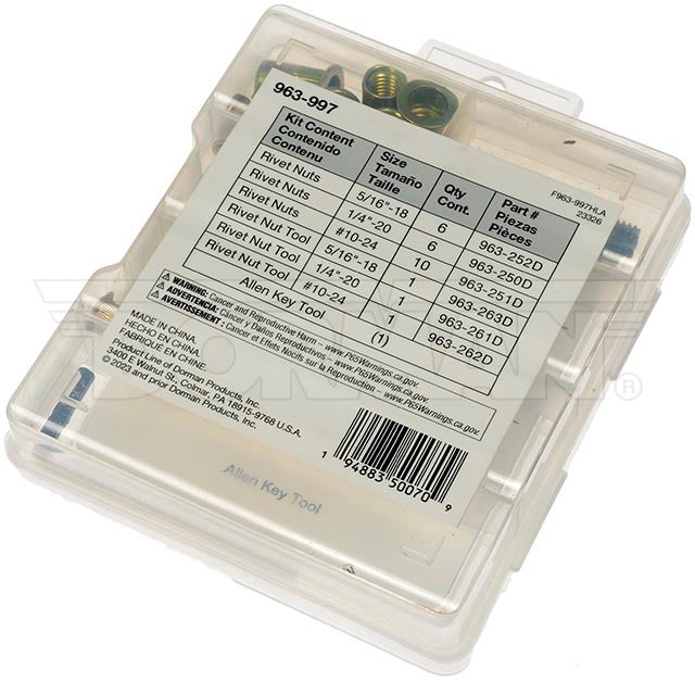 Dorman (Oe Solutions) 963-997 Fastener Assortment||963-997_3.Jpg||88||d18963997||2214631