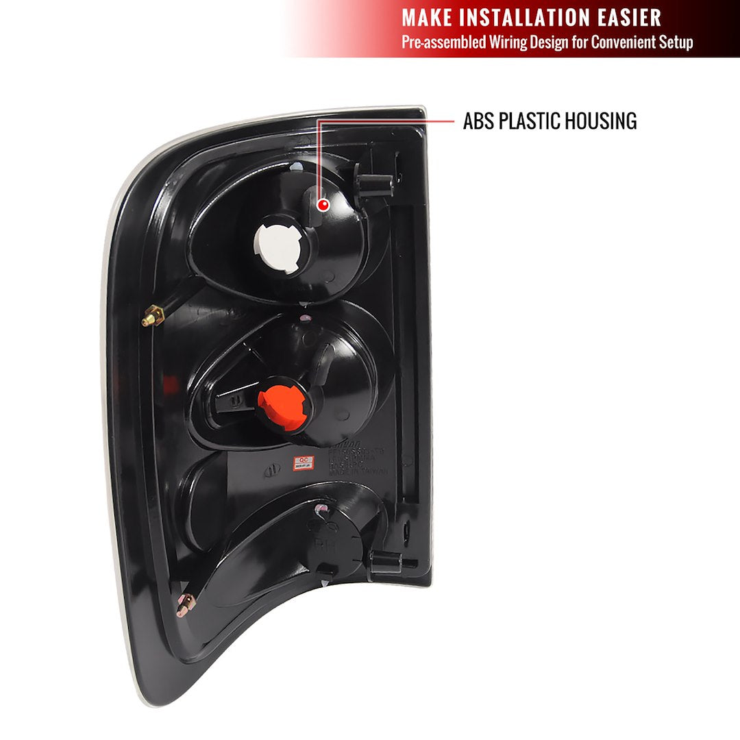 Product of Spec-D Tuning LT-F15004G-TM Tail Light Assembly 