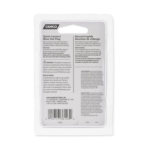Product of Camco 36143 Water System Blow Out Plug