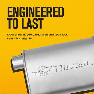 Product of Dynomax 17635 Hush Thrush Steel Exhaust Muffler 