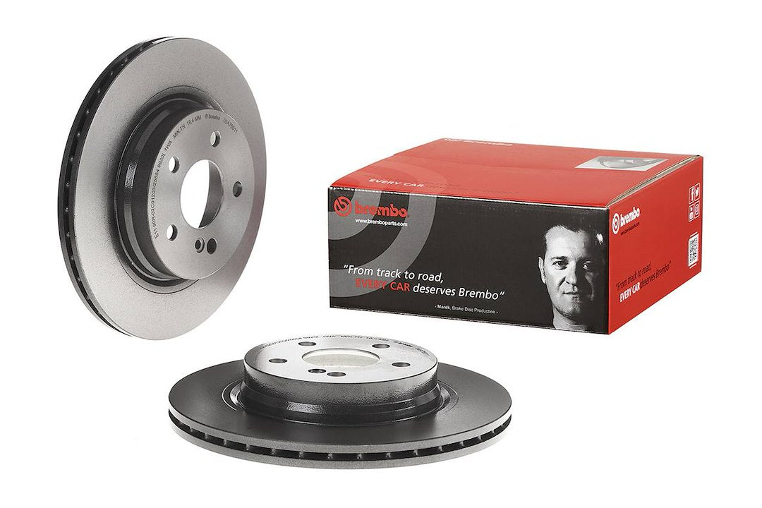 Product of Brembo 09A76011C02 Vented 1 Piece Brake Rotor 