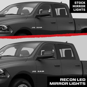 Recon Accessories 264247bk Exterior Mirror Turn Signal Light||||92||r89264247bk||1915467