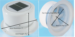 Product of Ultra-Fab Products 53-945001 Sewer Vent