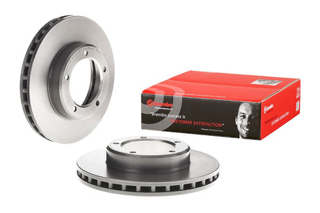 Product of Brembo 09914311C02 Vented 1 Piece Brake Rotor 