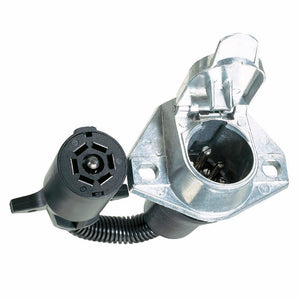 Husky Towing 13064 Trailer Wiring Connector Adapter||hus_13064_Connector Adapter_7 Blade To 7 Pin_1.Jpg||85||hus13064||1000161