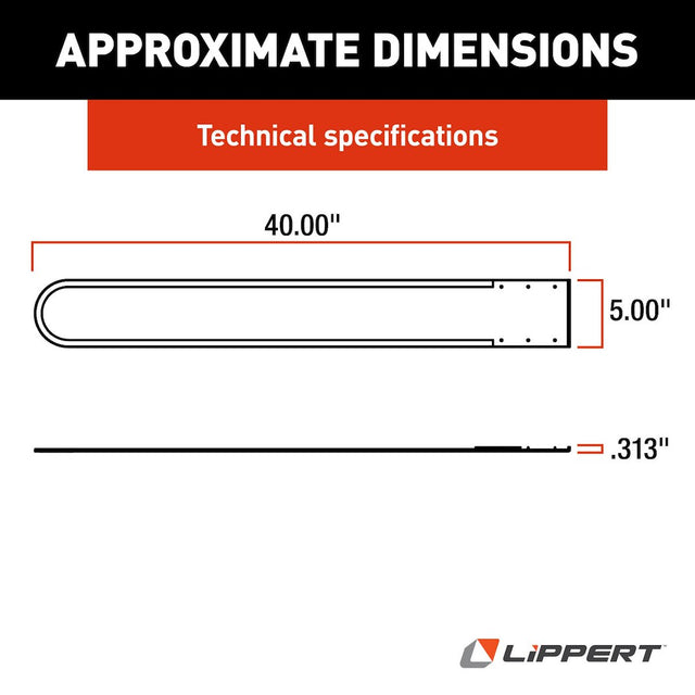Product of Lippert Components 134993 Slide Out Floor Protector