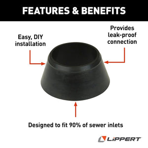 Lippert Components 340919 Sewer Hose Seal||340919_5.Jpg||90||m6v340919||1063081