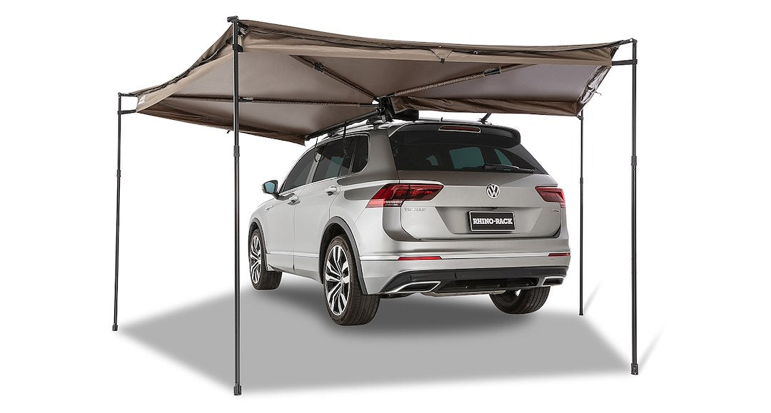 Product of Rhino-Rack USA 33300 SUV/Pickup Overlanding Manual Awning , Gray Solid 