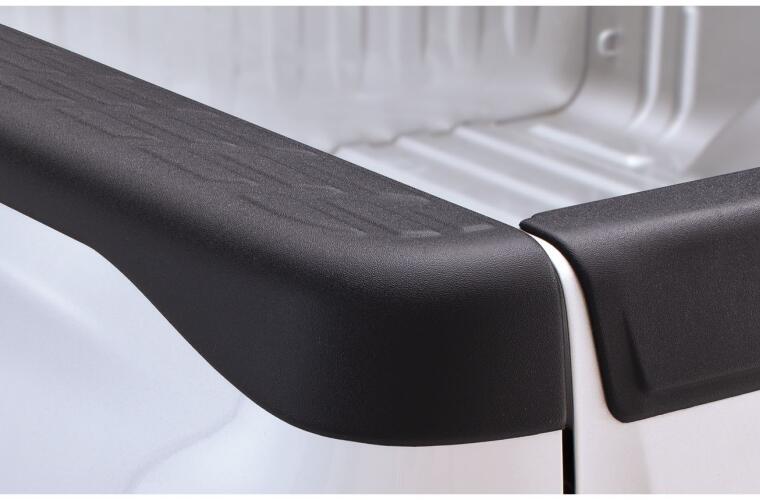 Product of Bushwacker 49523 Black Matte Textured Inside And Top Of Rail Bed Side Rail Protector 
