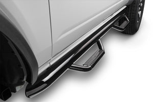 Product of N-Fab F2172B W2W Series Nerf Bar With Drop Down Steps 