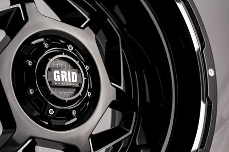 Product of Grid Wheels 24x14 Black With Natural Accents Wheel - Not Applicable Bolt Pattern 