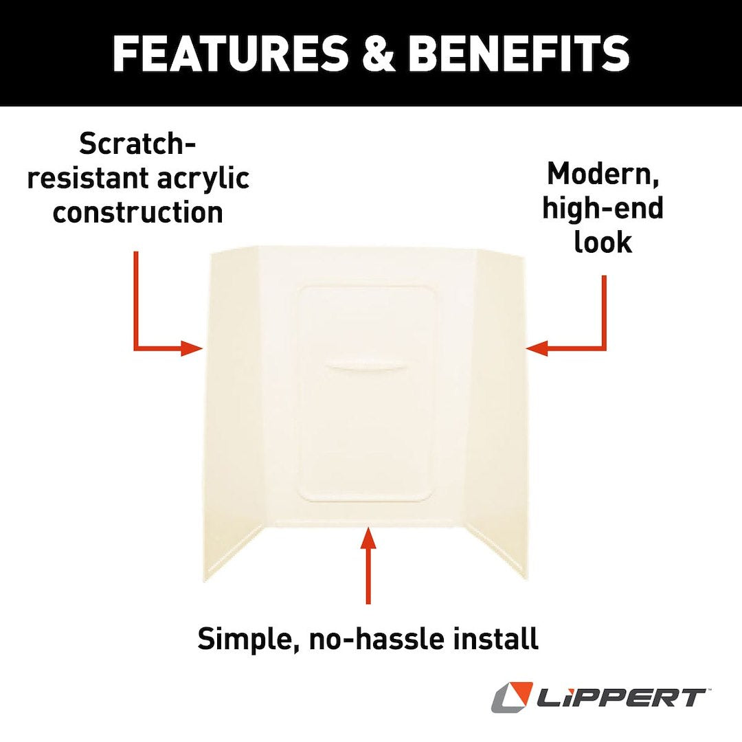 Lippert Components 209461 Shower Surround||209461_1.Jpg||86||m6v209461||1092796