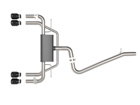 Product of Advanced FLOW Engineering 49-36442-B Mach Force XP Cat Back System Single Exhaust System Kit 