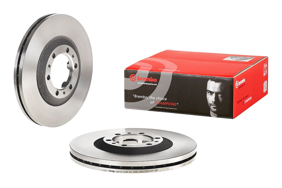 Product of Brembo 09686620C02 Vented 1 Piece Brake Rotor 