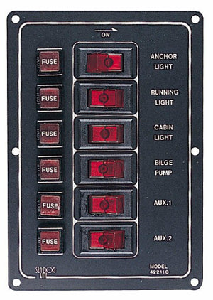 Sea Dog 422110-1 Switch Panel||422110-1.Jpg||85||sdg4221101||1297810