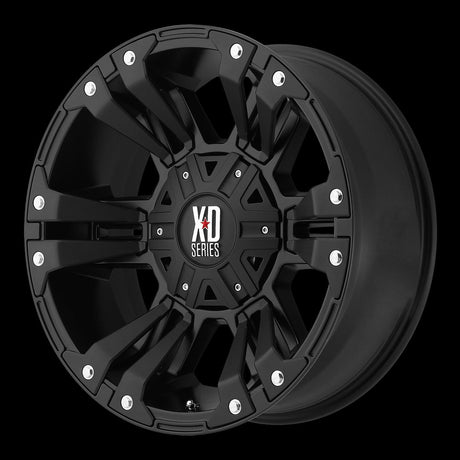 Product of KMC Wheels 18x9 Black Wheel - 8x6.50 Bolt Pattern 