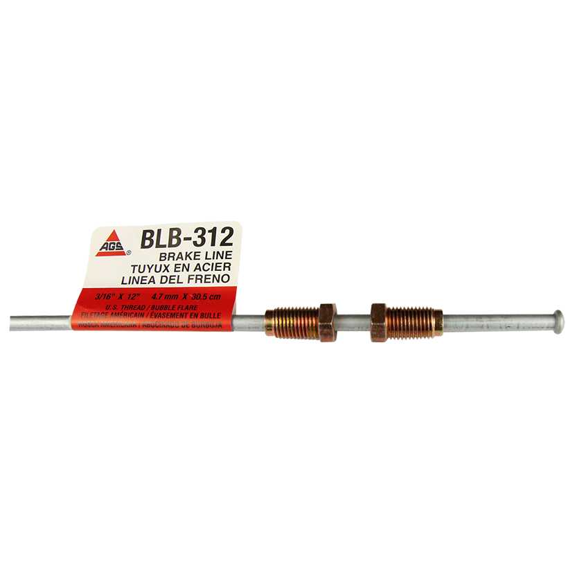 Product of American Grease Stick (AGS) BLB-312 Steel Brake Line 