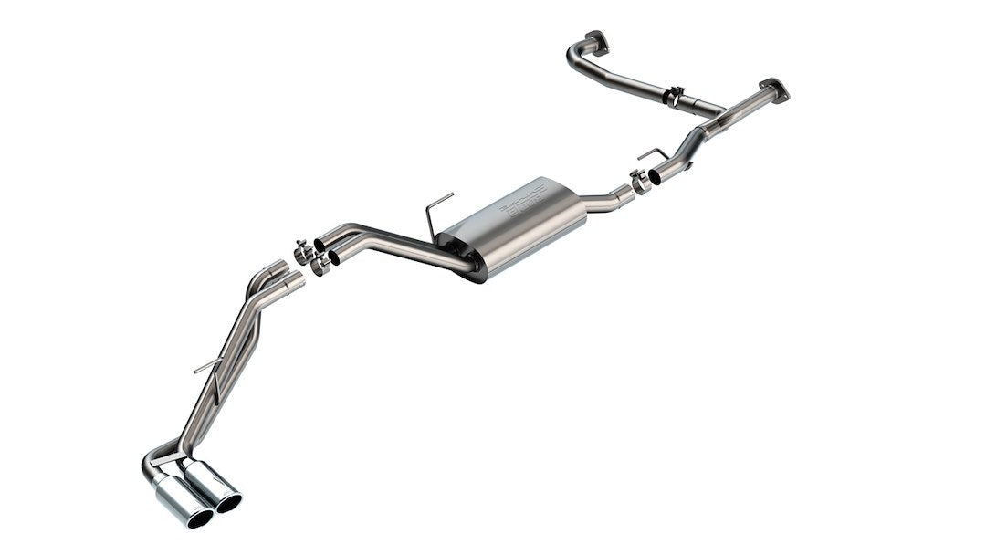 Product of Borla 140919 S-Type Cat Back System Dual Exhaust System Kit 