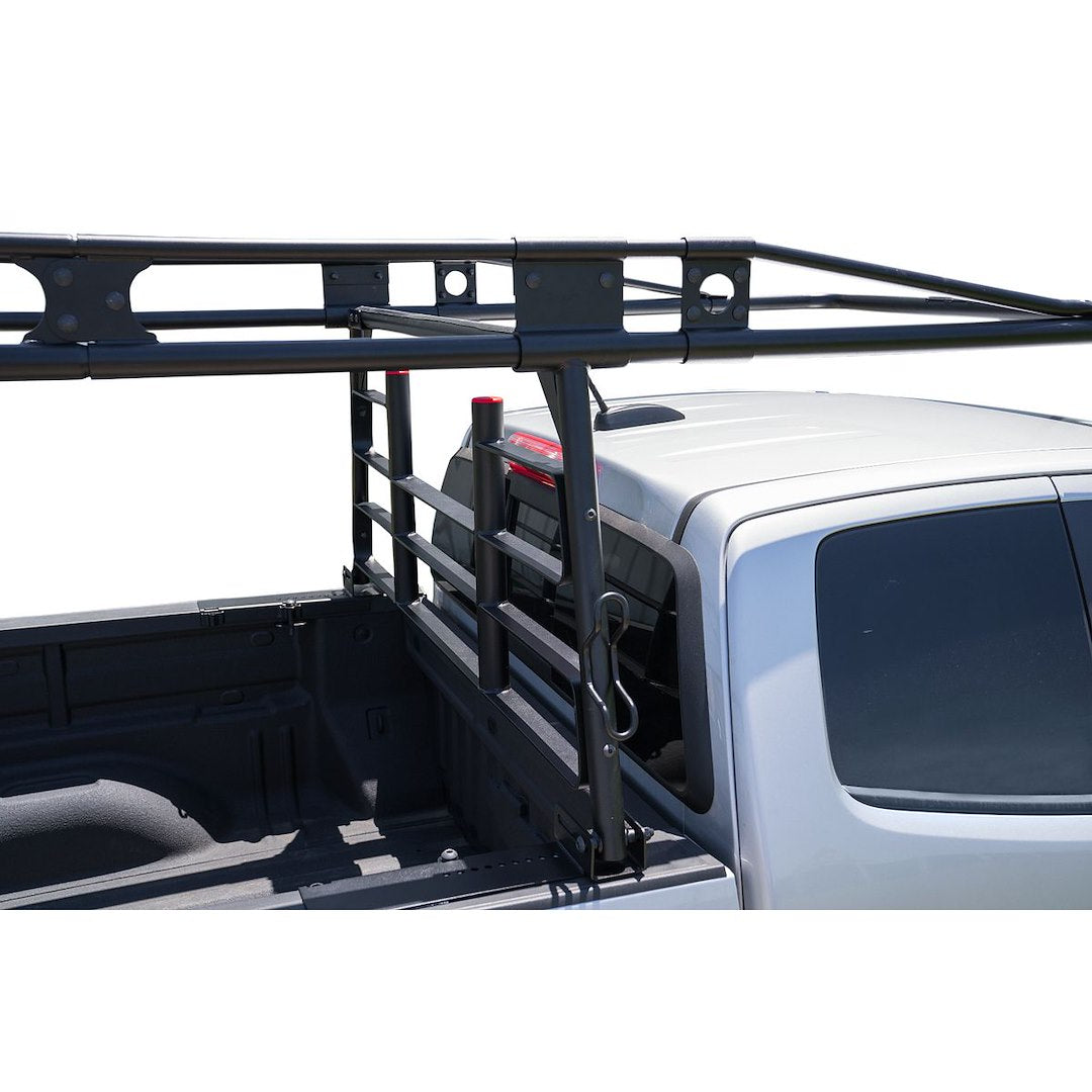 Product of Weather Guard (Werner) 1058-52-01 Bolt-On Black Matte Powder Coated Bar Style Headache Rack 