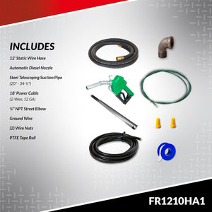 Product of Fill Rite By Tuthill Fr1210ha1 Liquid Transfer Tank Pump