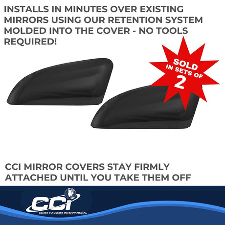 Product of Coast To Coast Ccimc67517rbk Exterior Mirror Cover