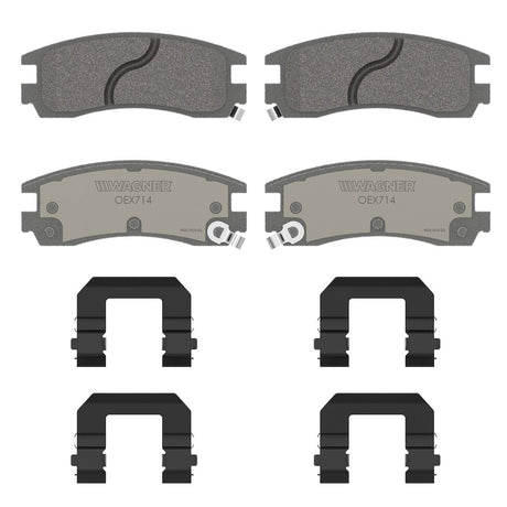 Wagner Brakes Oex714 Brake Pad||oex714.Jpg||85||w66oex714||2222254