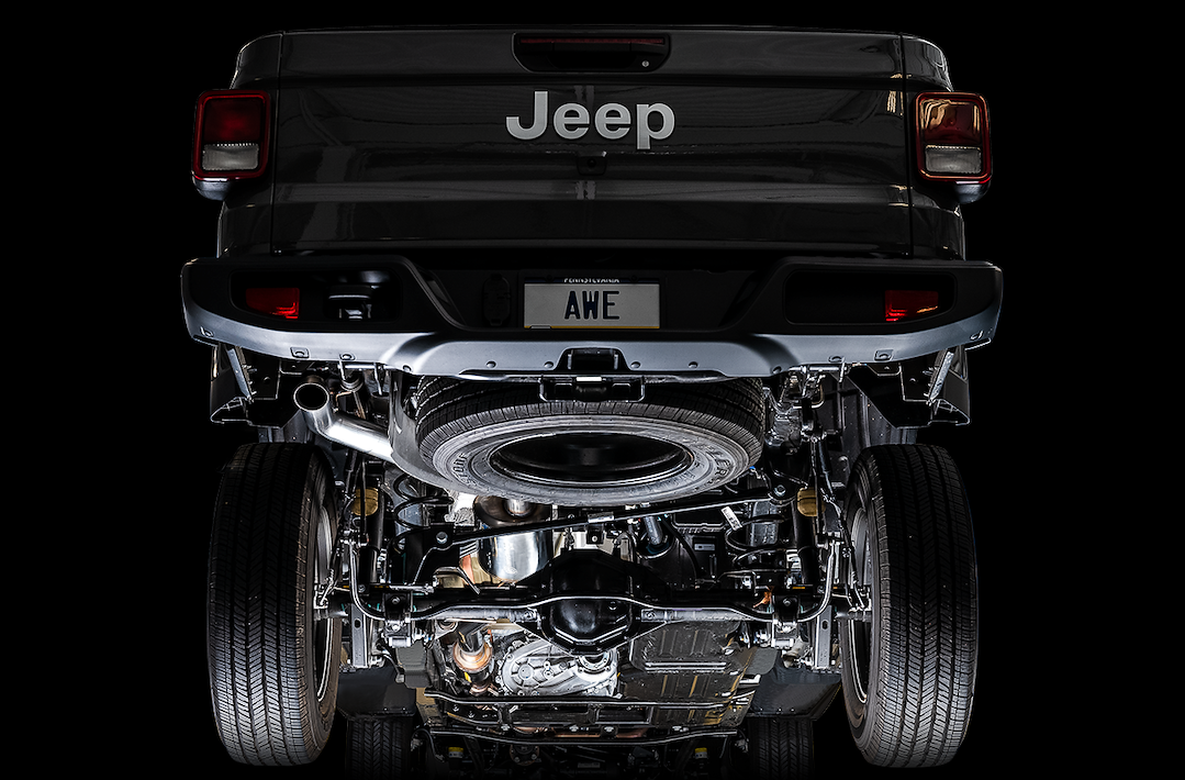 Product of AWE Tuning 3015-21007 Trail Edition Cat-Back System Single Exhaust System Kit 