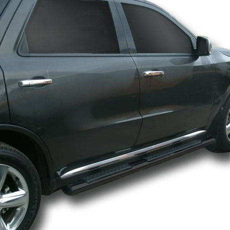 Product of Black Horse Offroad 9B070203AOV Replica Nerf Bar With Surface Steps 