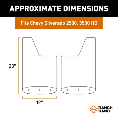 Ranch Hand 251450rh Mud Flap||251450rh_1.Jpg||86||rnh251450rh||2218896