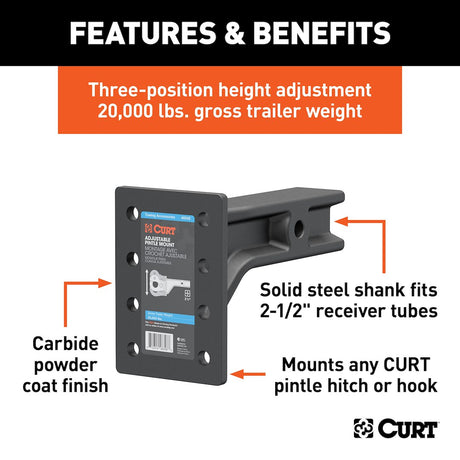 Curt 48348 Pintle Hook Mounting Plate||48348_3008x1990_Fa.Jpg||86||c9348348||1245590