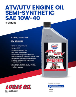 Product of Lucas Oil 10720 Oil