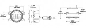 Product of J.W. Speaker 0554573 Driving/ Fog Light 