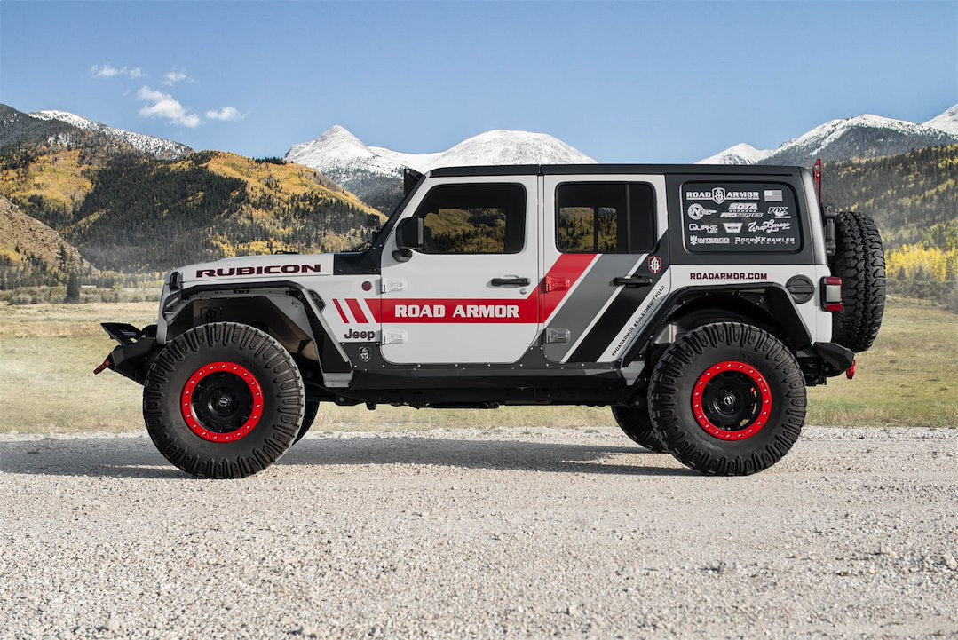 Product of Road Armor 5182F3B Stealth Steel Satin Powder Coated Bumper 