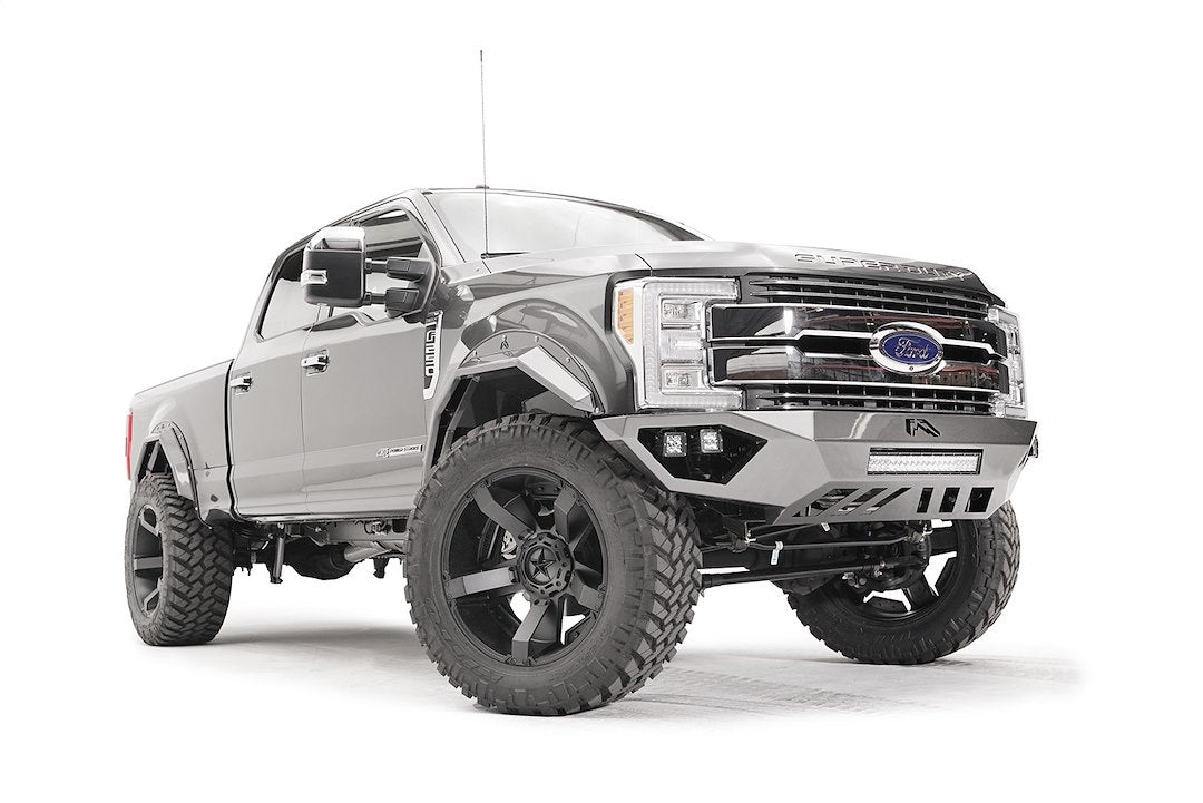 Product of Fab Fours FS17-V4161-1 Vengeance Steel Matte Powder Coated Bumper 